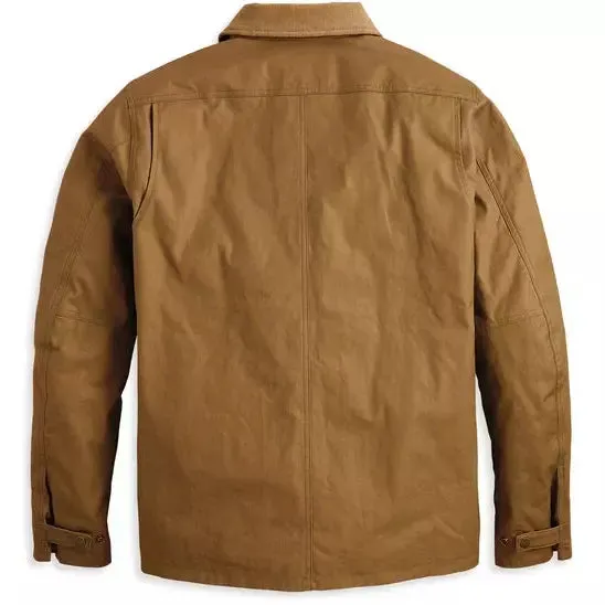 Harley-Davidson® Men's Mesa ADV Waxed Riding Jacket - Dull Gold