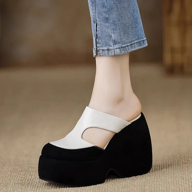 High Thick Luxury Women Sandals