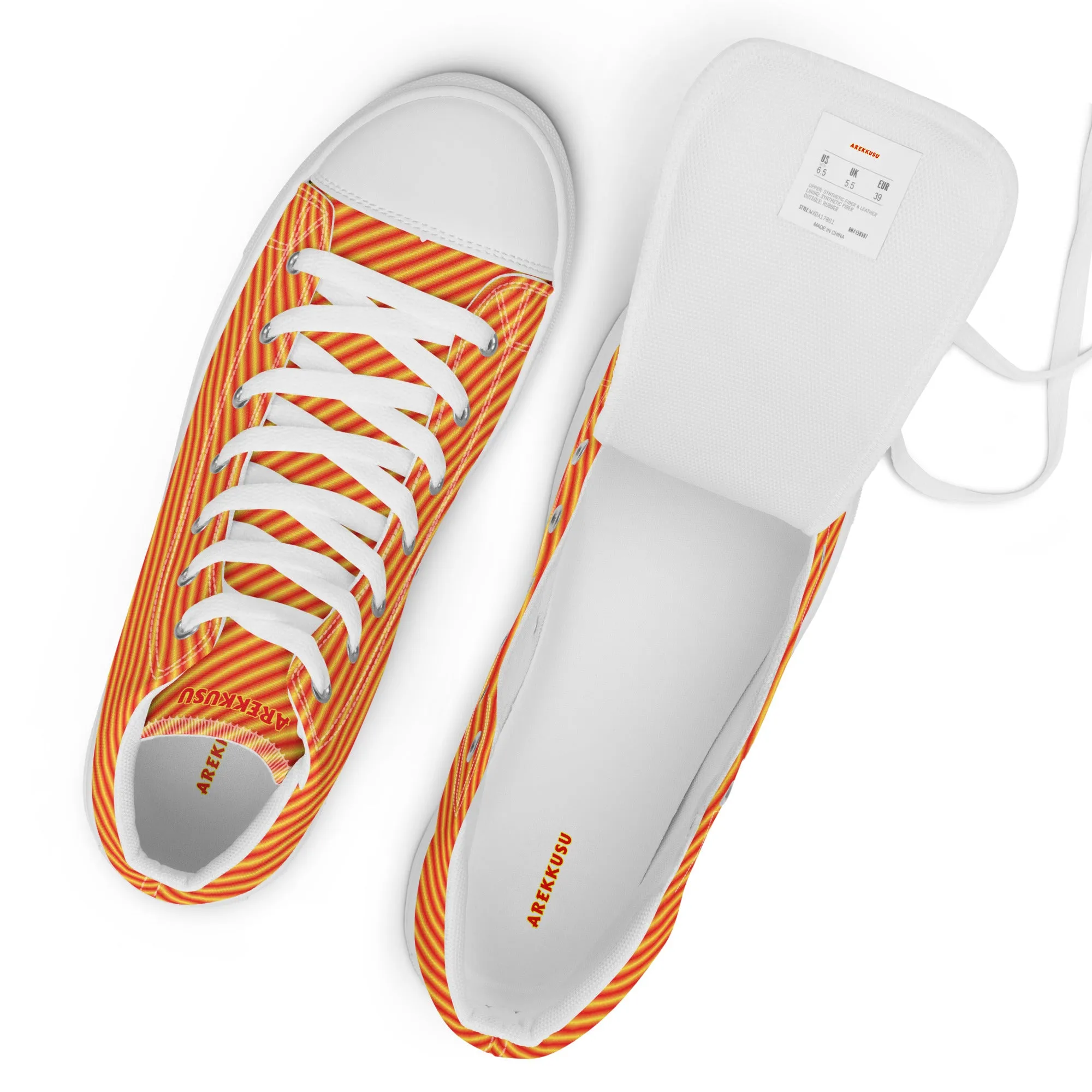 High Top Canvas Shoes