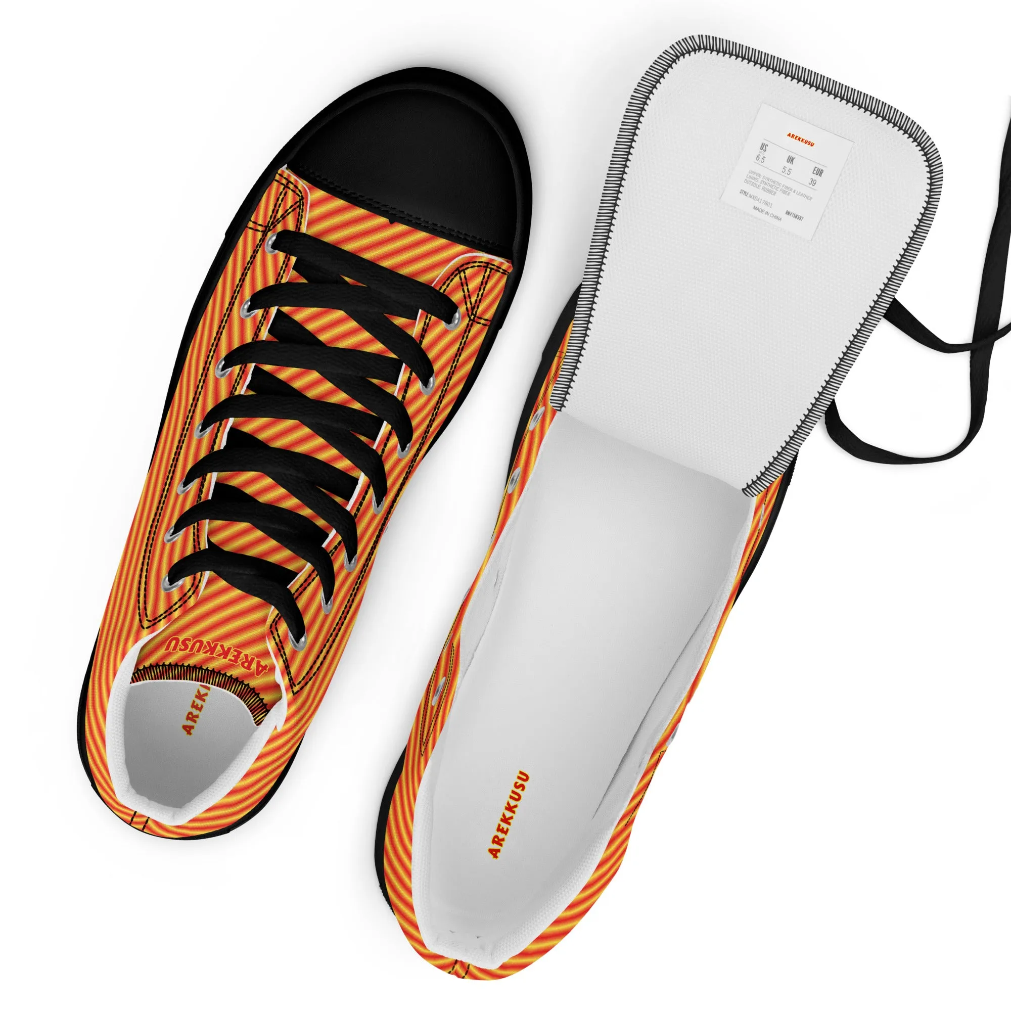 High Top Canvas Shoes