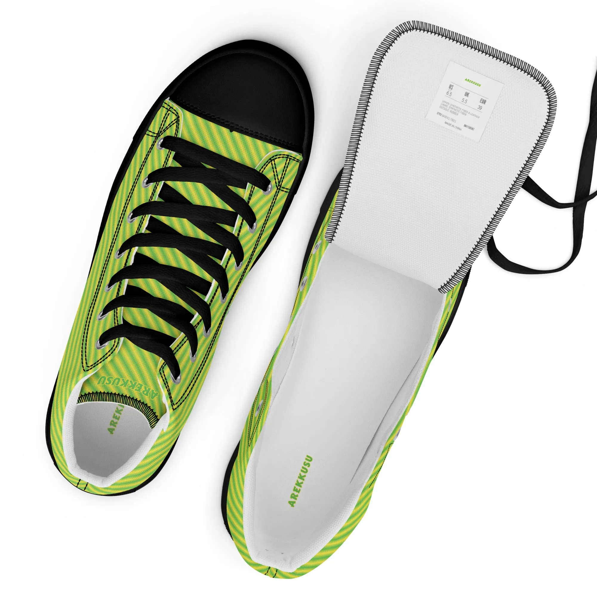 High Top Canvas Shoes