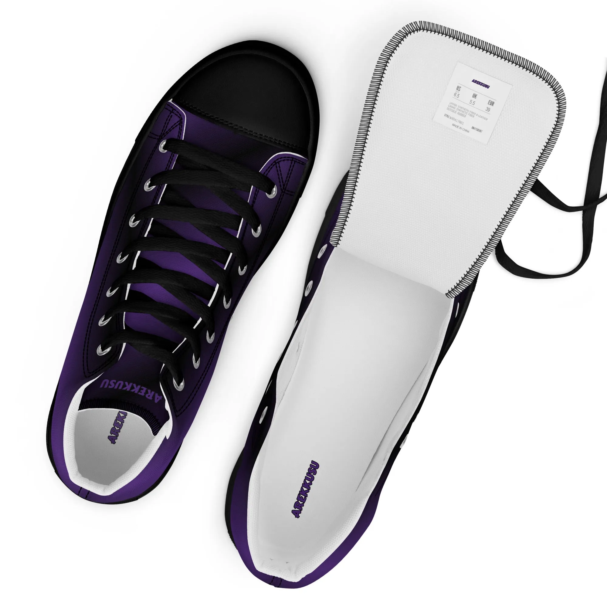 High Top Canvas Shoes