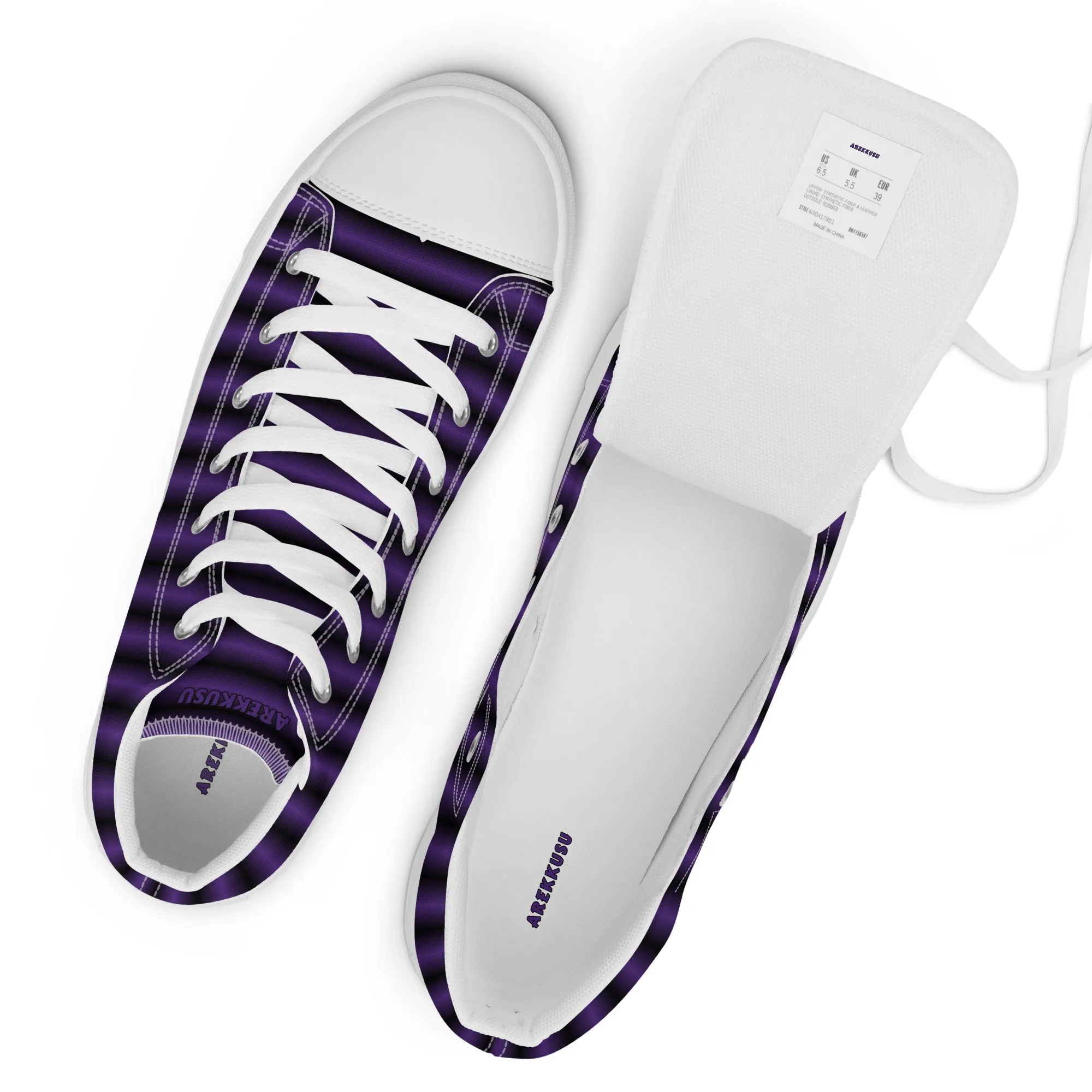 High Top Canvas Shoes