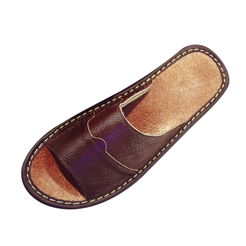 Household Lovers Sandals And Slippers Wooden Floor Non-slip Deodorant Slippers