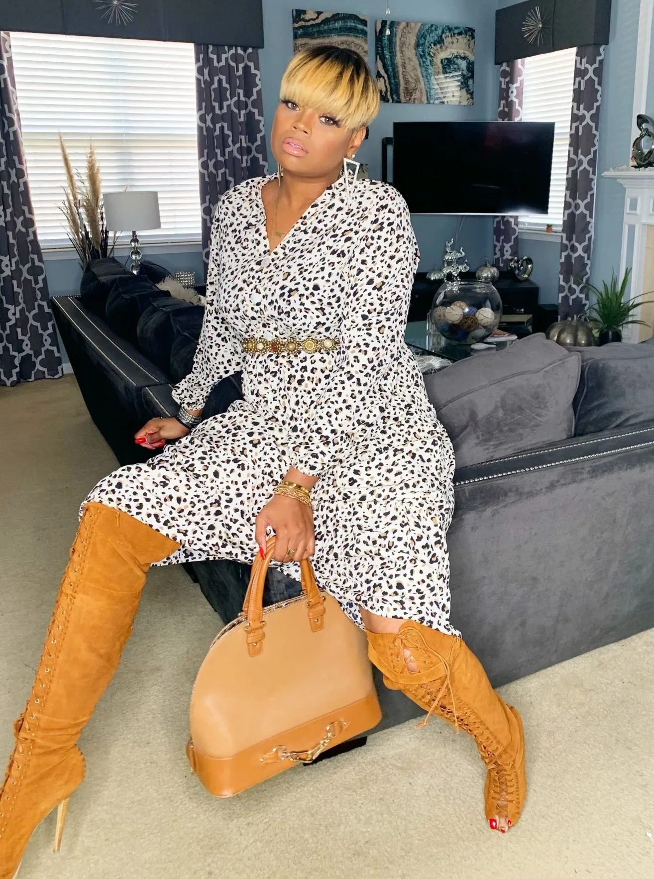 In the Wild Swing Dress