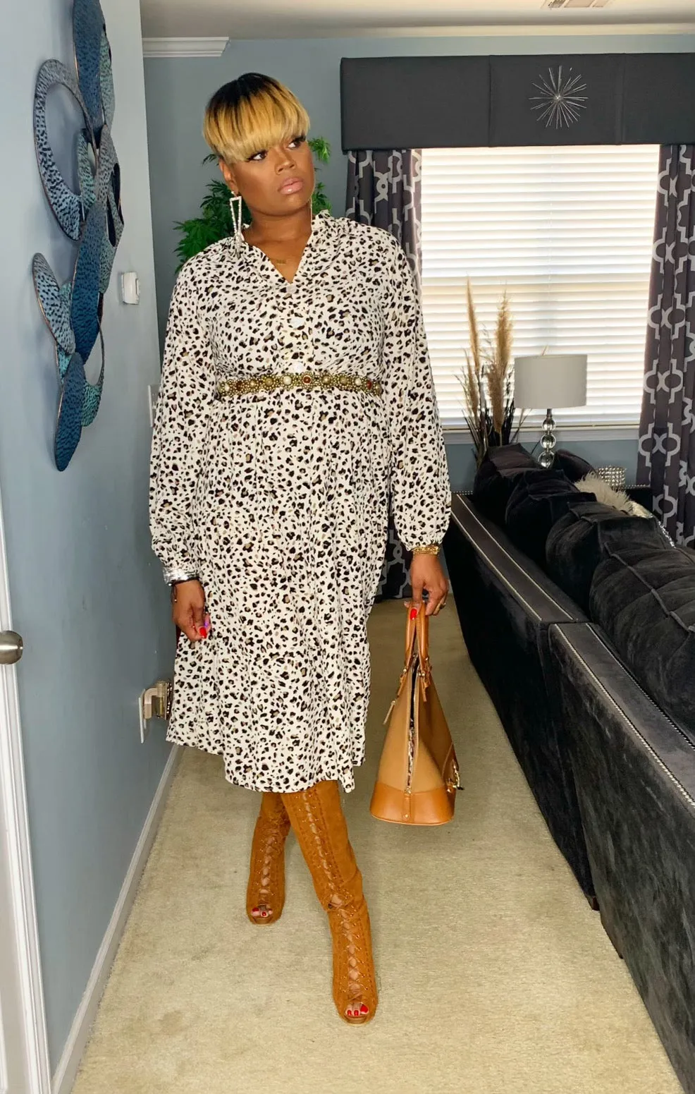 In the Wild Swing Dress