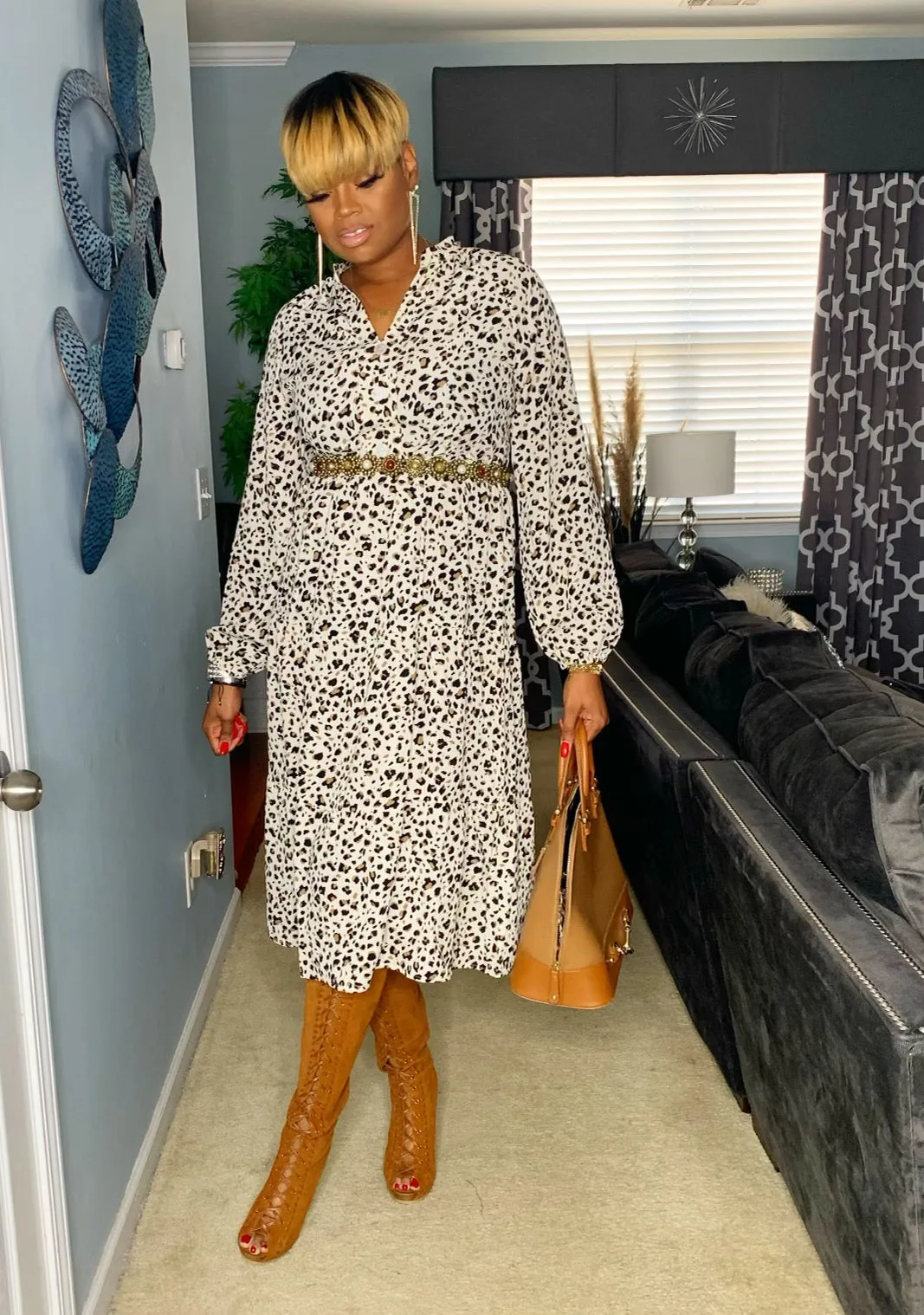 In the Wild Swing Dress