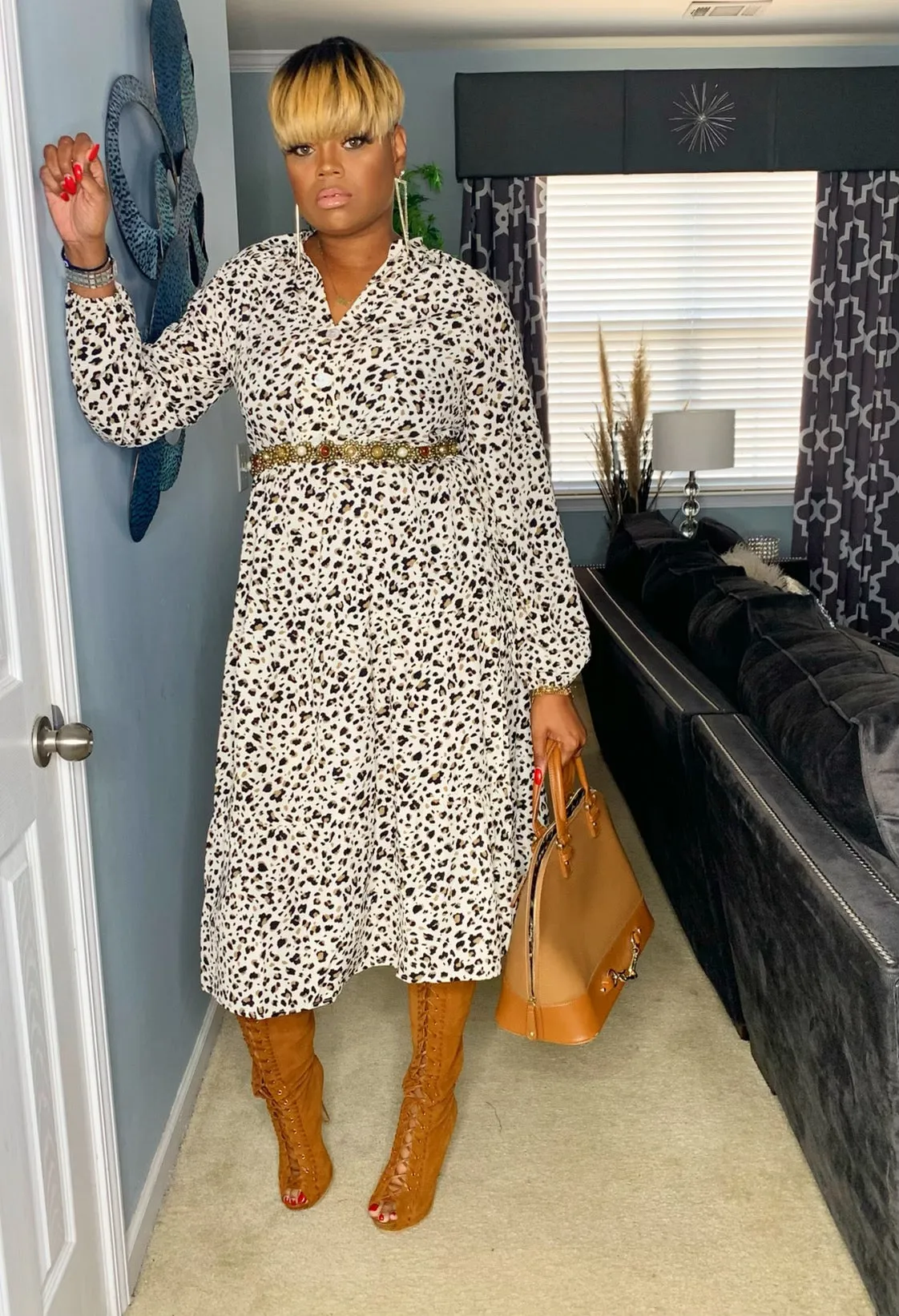 In the Wild Swing Dress