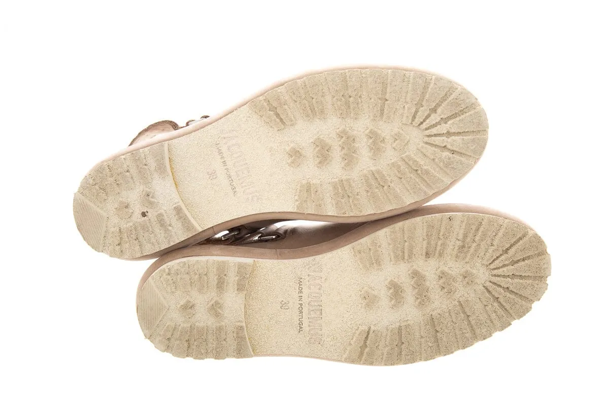 Jacquemus Taupe Nubuck Les Mules SZ 39