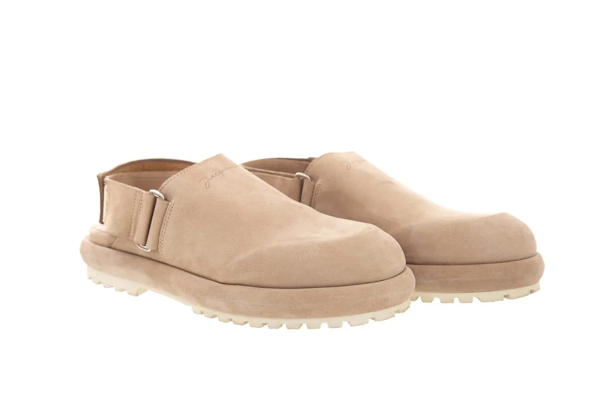Jacquemus Taupe Nubuck Les Mules SZ 39