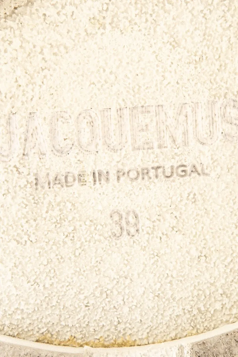 Jacquemus Taupe Nubuck Les Mules SZ 39