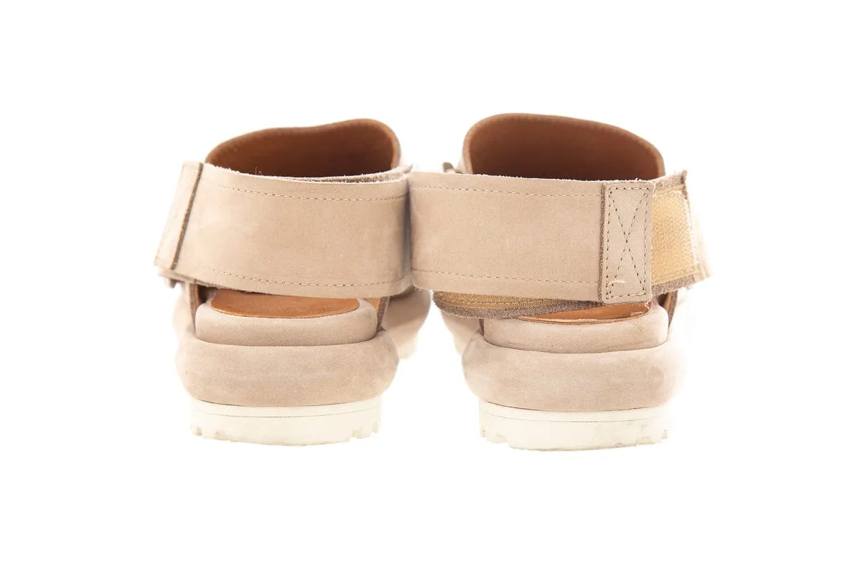 Jacquemus Taupe Nubuck Les Mules SZ 39