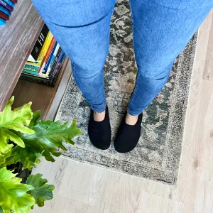 JadyLadys  Slip on shoe - Black Corduroy