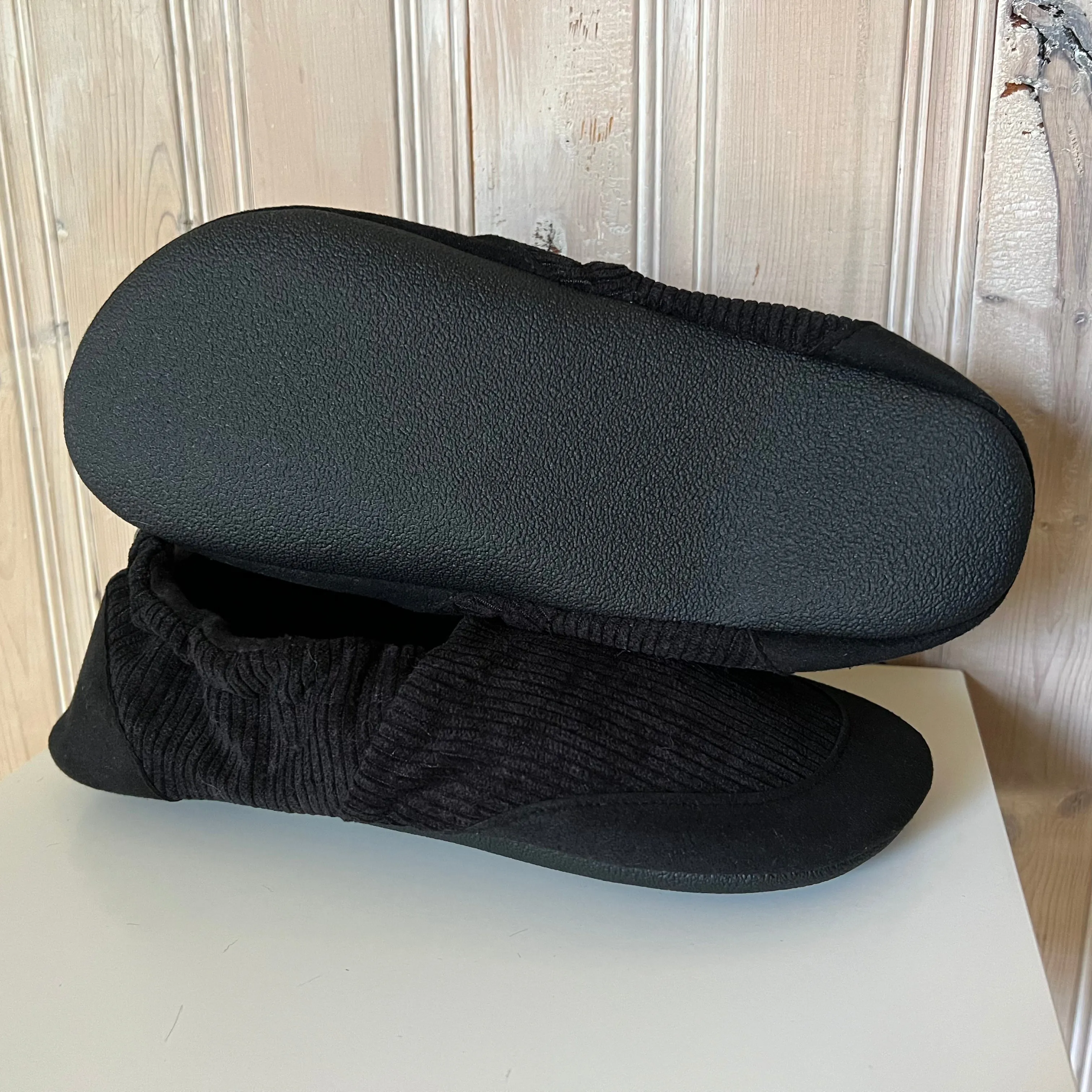 JadyLadys  Slip on shoe - Black Corduroy