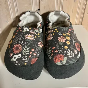 JadyLadys slip on shoe - Charcoal floral