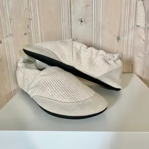 JadyLadys  Slip on shoe - Cream Corduroy