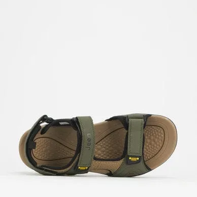 Jeep Open Adventure Sandals Olive