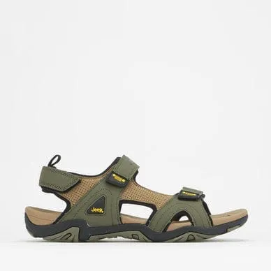 Jeep Open Adventure Sandals Olive