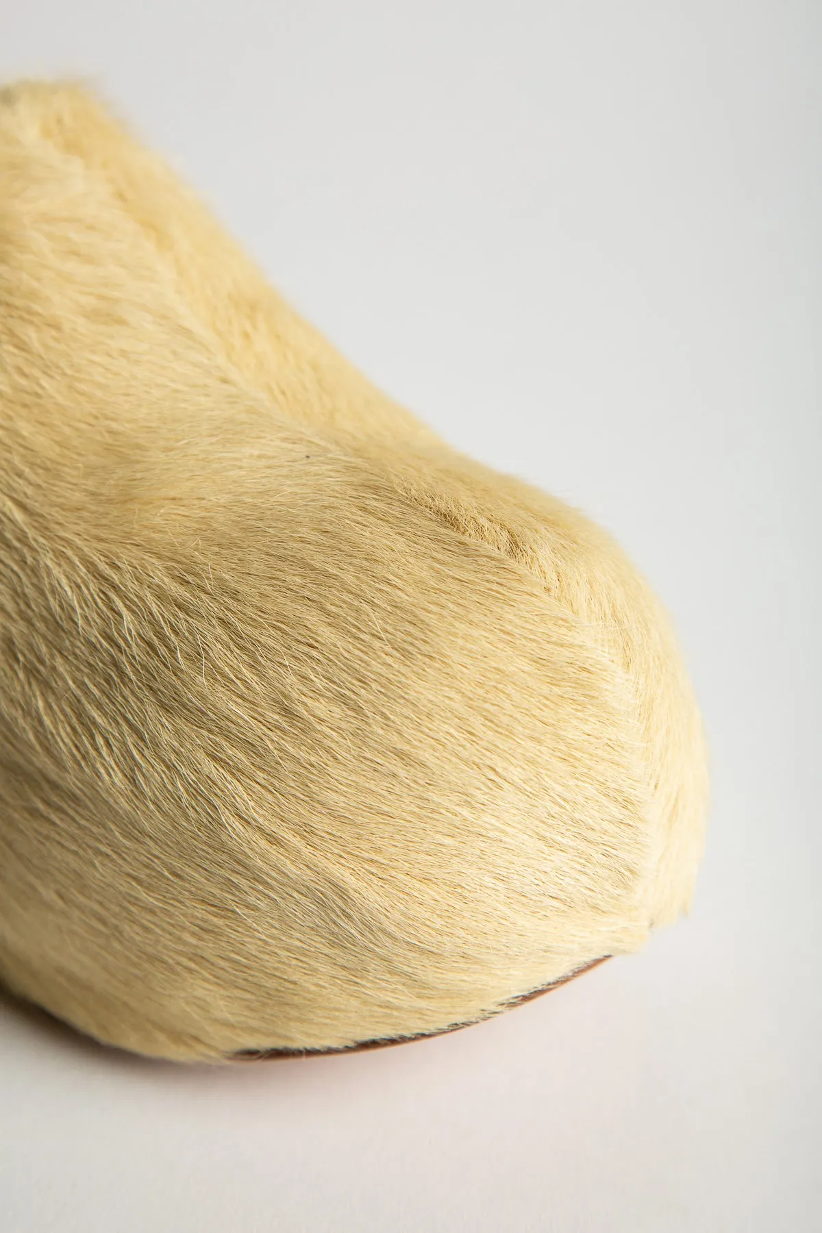 JIL SANDER | FUR CLOGS