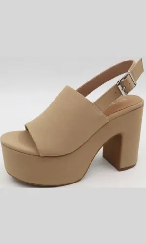 JIMENA NUDE SANDALS