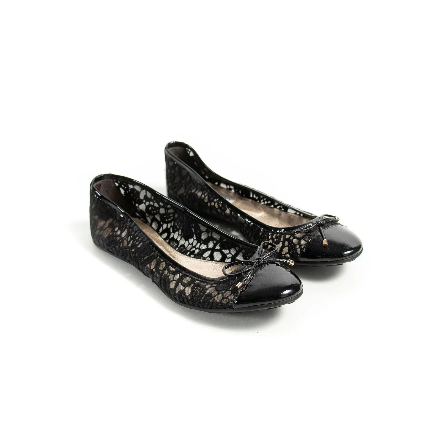 Jimmy Choo Mesh Bow Flats