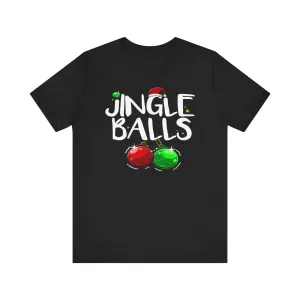 Jingle Balls | Deluxe Black Tee