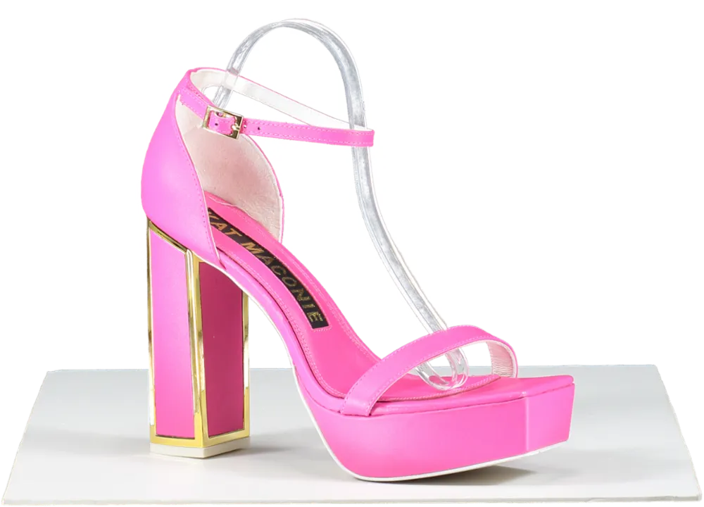Kat Maconie Pink Missy Sandals UK 8 EU 41 👠