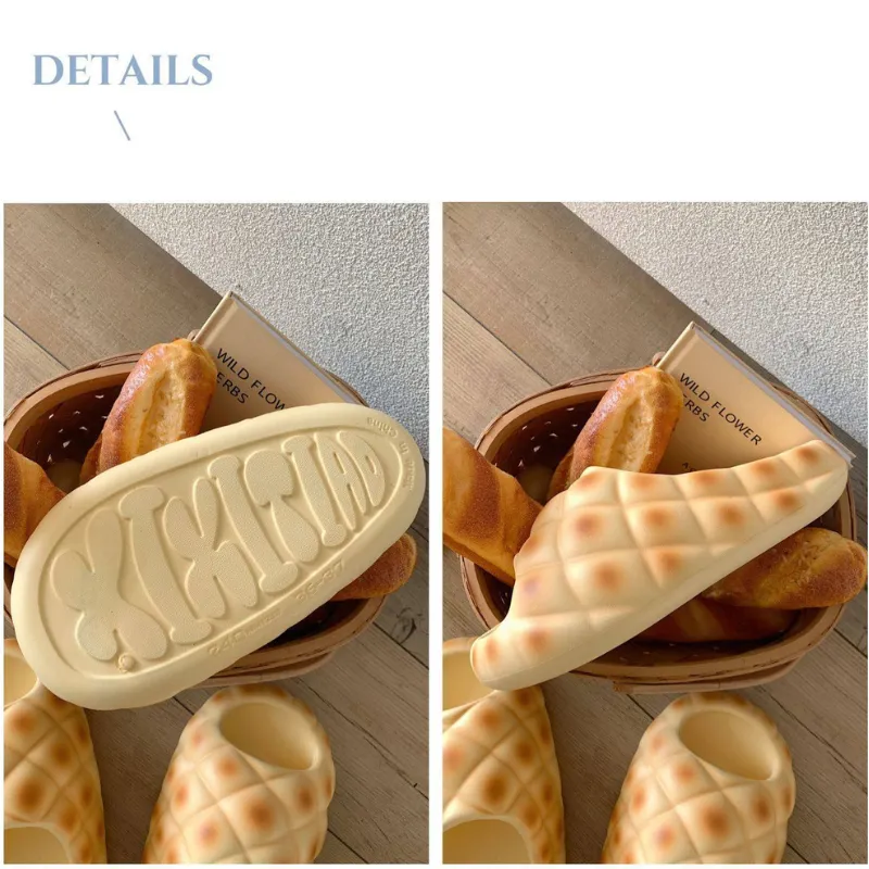 Kawaii Pineapple Bun Slippers