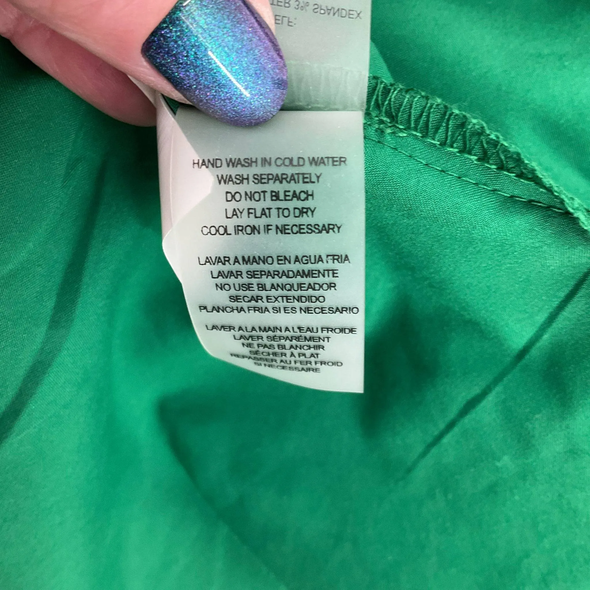 Kensie Solid Knee Length Dress Size 12