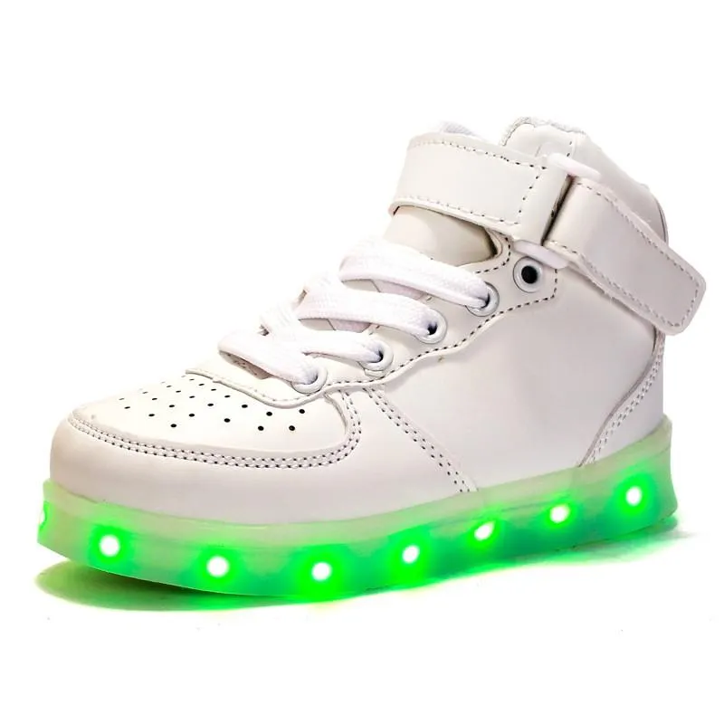 Kids LED High Tops