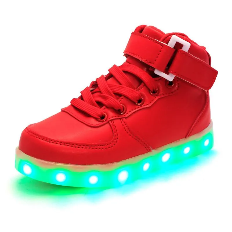 Kids LED High Tops