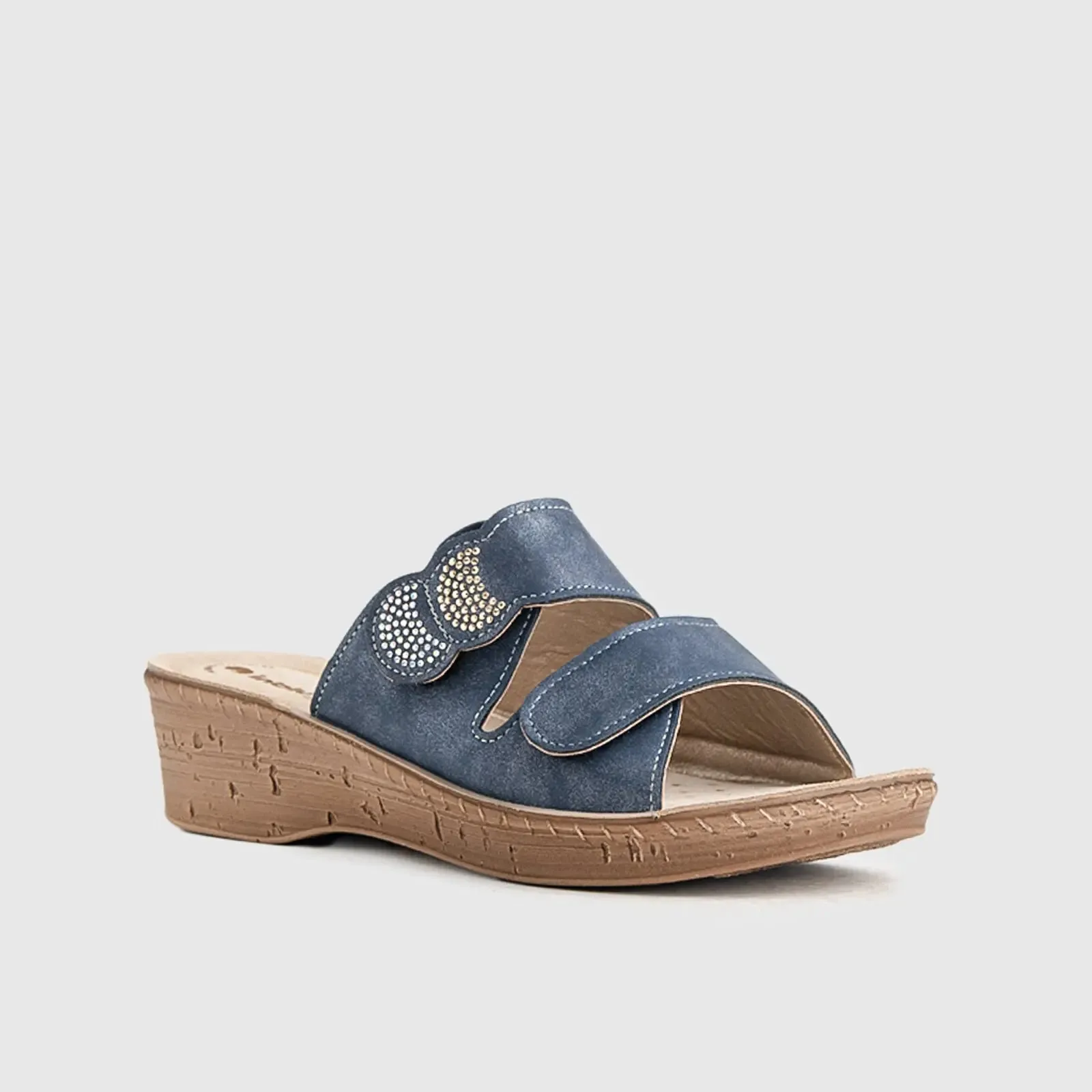 Ladies Comfort Sandals 260075 Blue