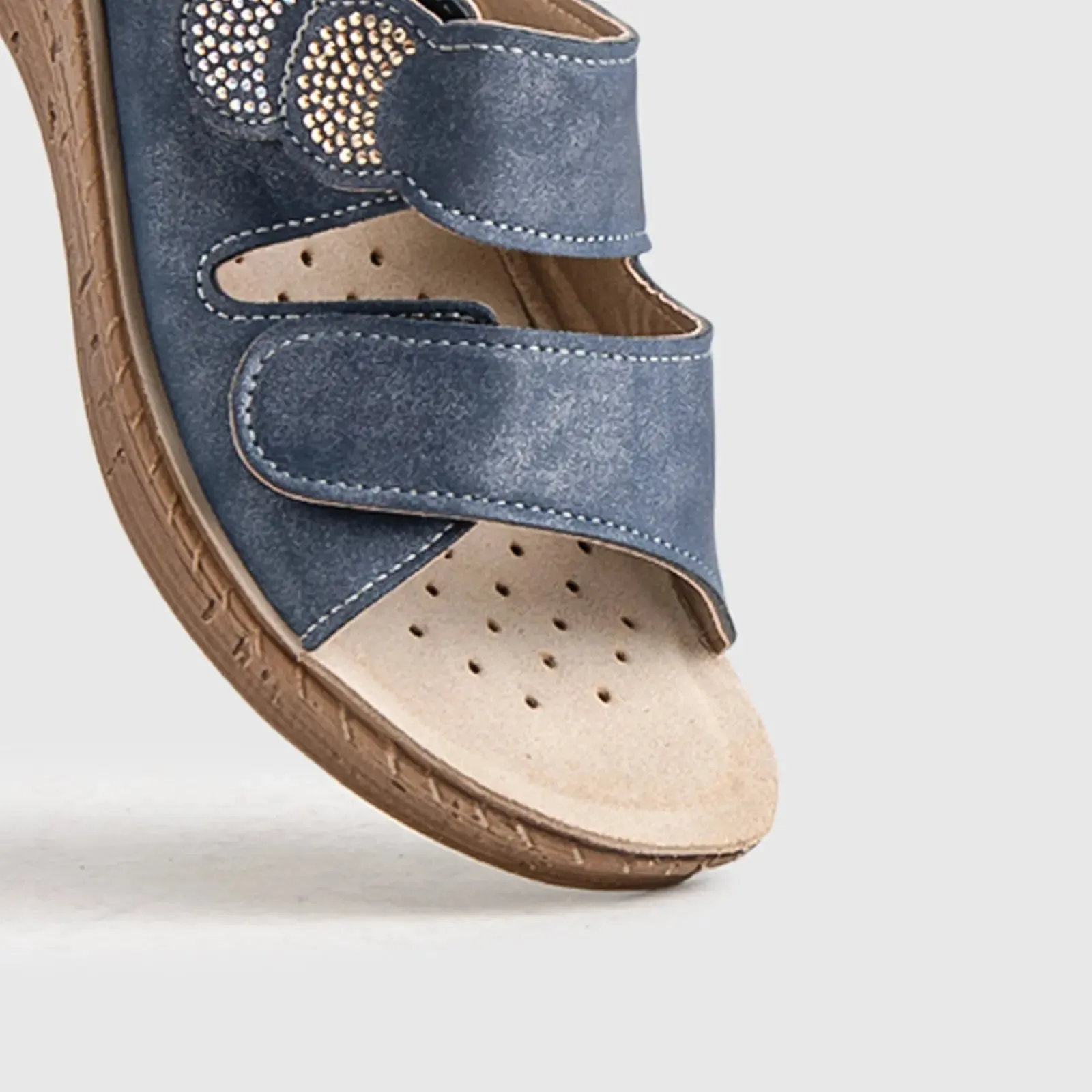 Ladies Comfort Sandals 260075 Blue