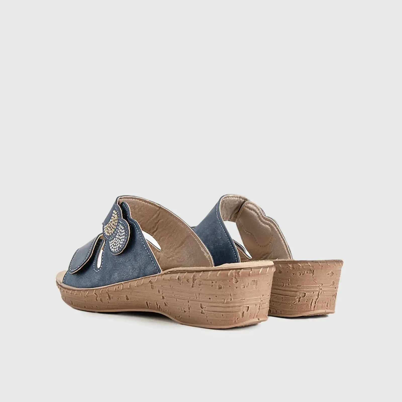Ladies Comfort Sandals 260075 Blue