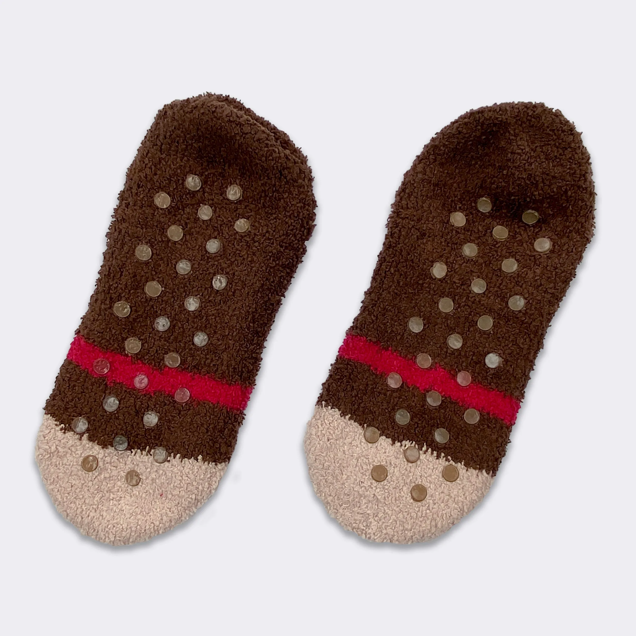 Ladies Reindeer Cozy Slippers