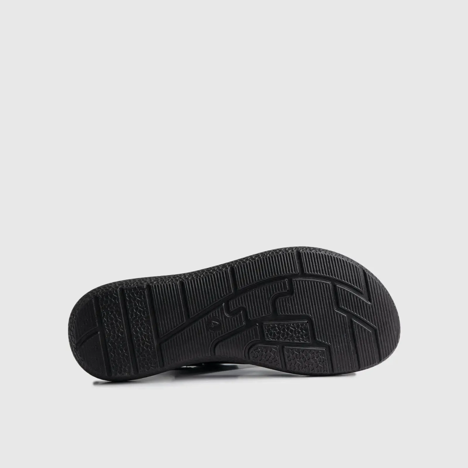 Ladies Strap Sandal Black 10339