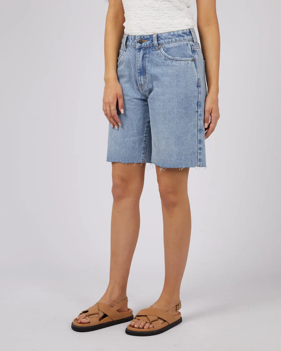 Lexie Denim Jort | Light Blue