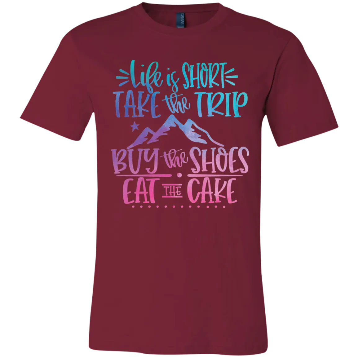 Life Is Short Bella Canvas Tee – Inspiring Everyday Comfort