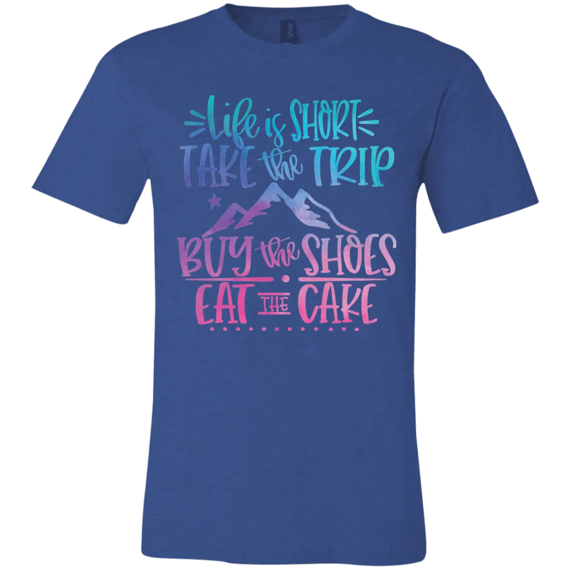 Life Is Short Bella Canvas Tee – Inspiring Everyday Comfort