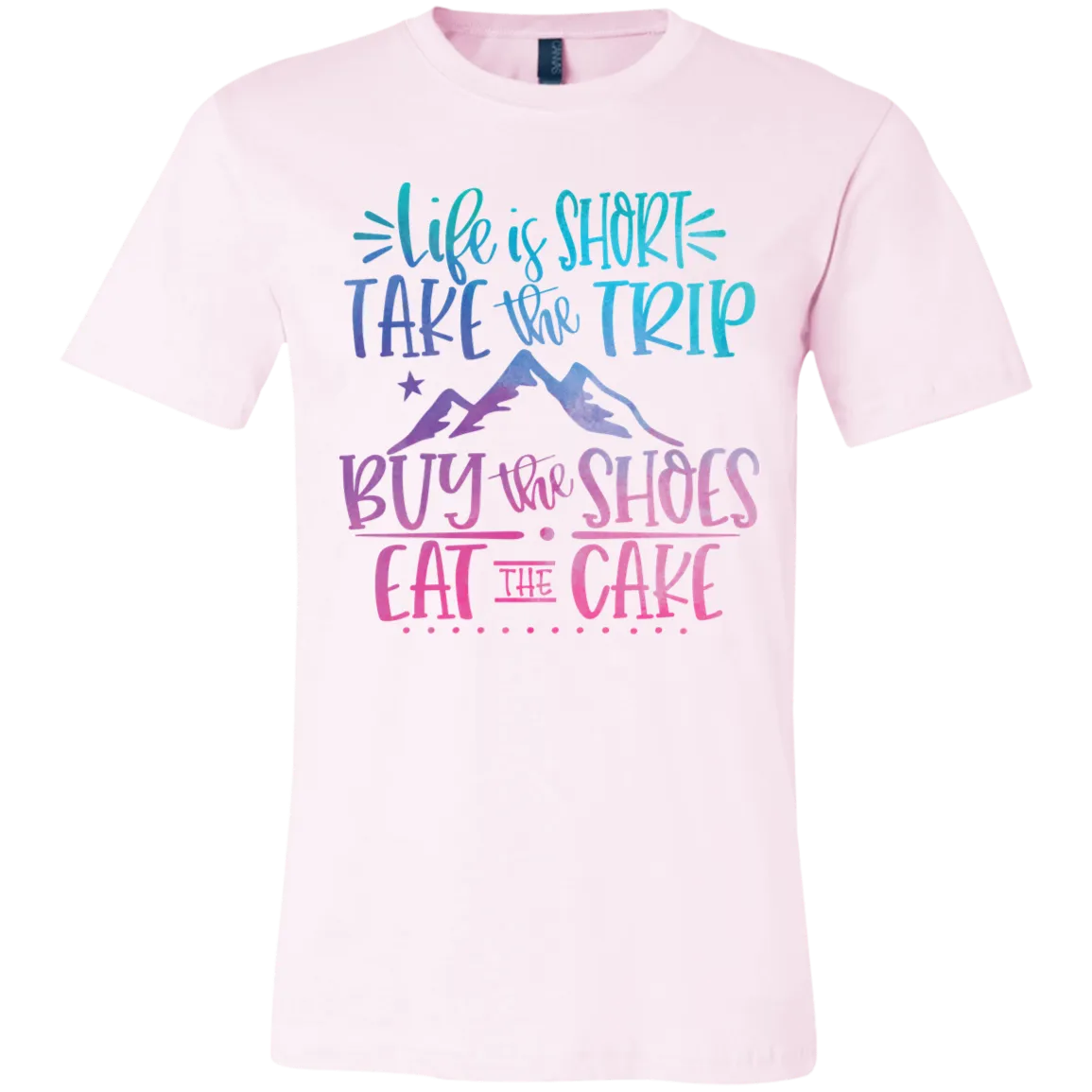 Life Is Short Bella Canvas Tee – Inspiring Everyday Comfort