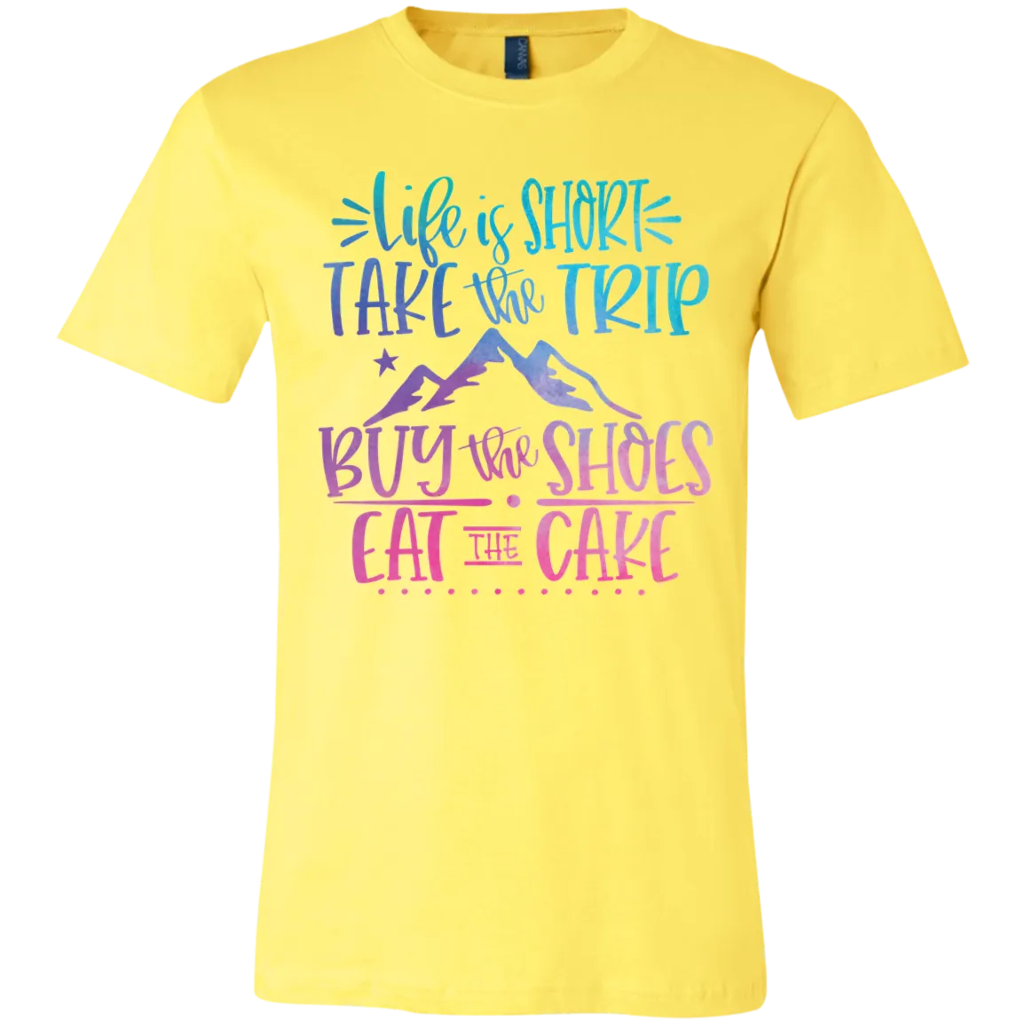 Life Is Short Bella Canvas Tee – Inspiring Everyday Comfort