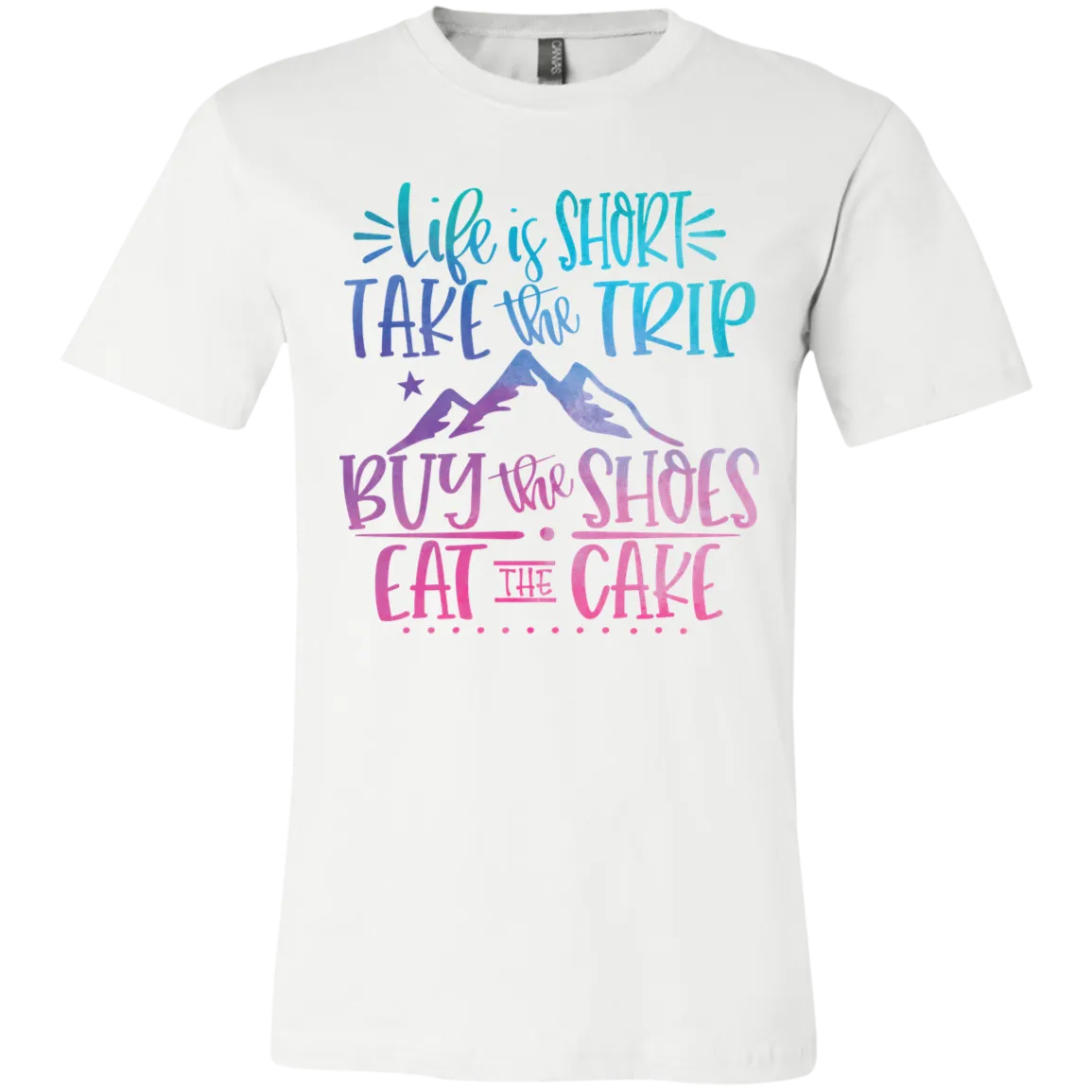 Life Is Short Bella Canvas Tee – Inspiring Everyday Comfort