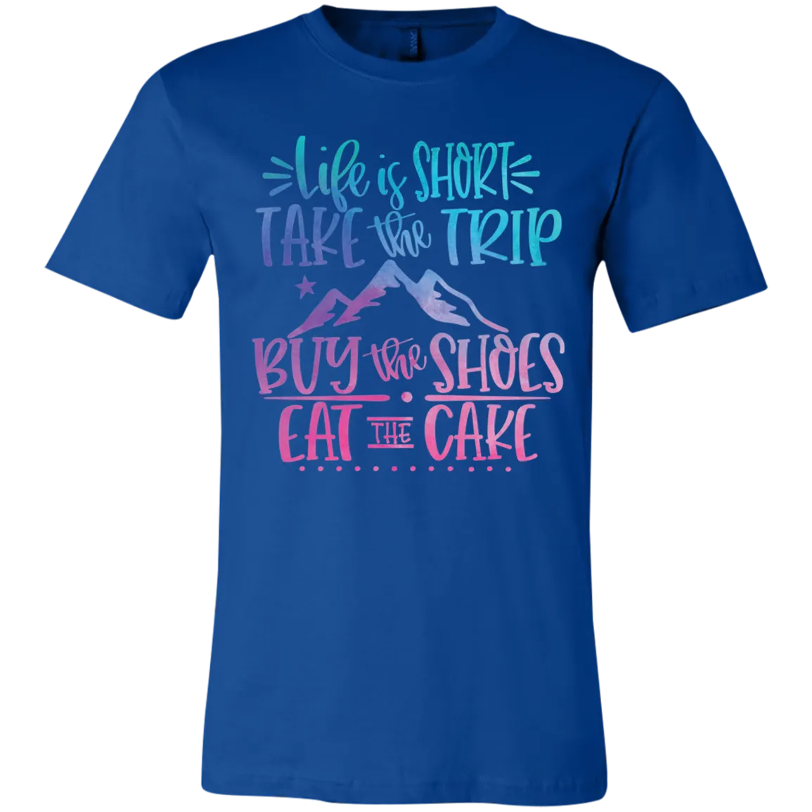 Life Is Short Bella Canvas Tee – Inspiring Everyday Comfort