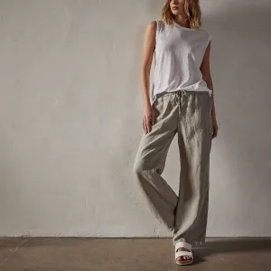 Lightweight Linen Pant - Silt Pigment