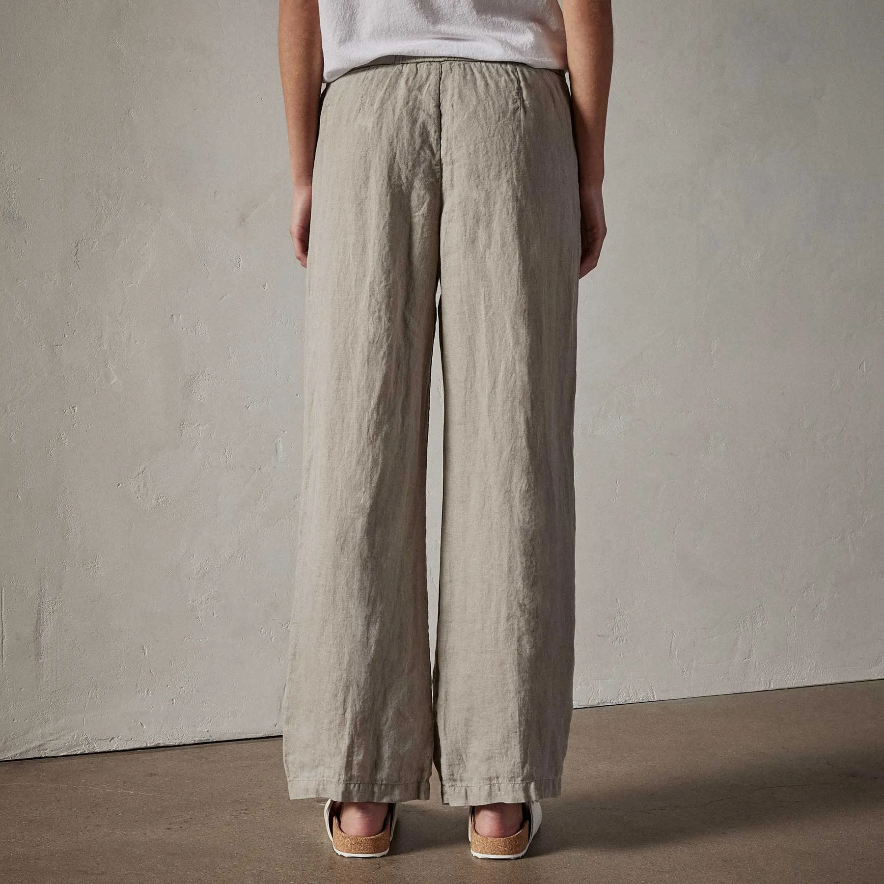 Lightweight Linen Pant - Silt Pigment