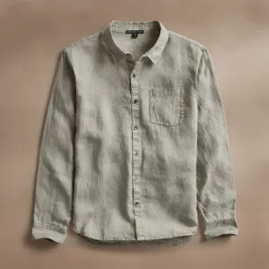 Lightweight Linen Shirt - Mineral Pigment