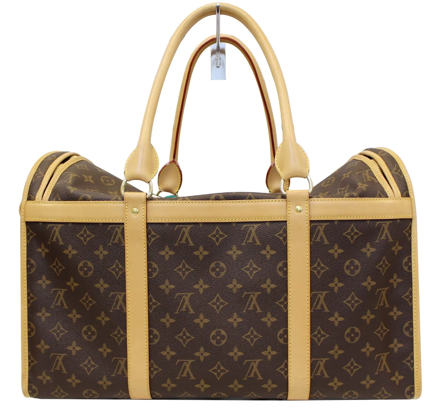 LOUIS VUITTON Sac Chien 50 Monogram Canvas  Dog Carrier