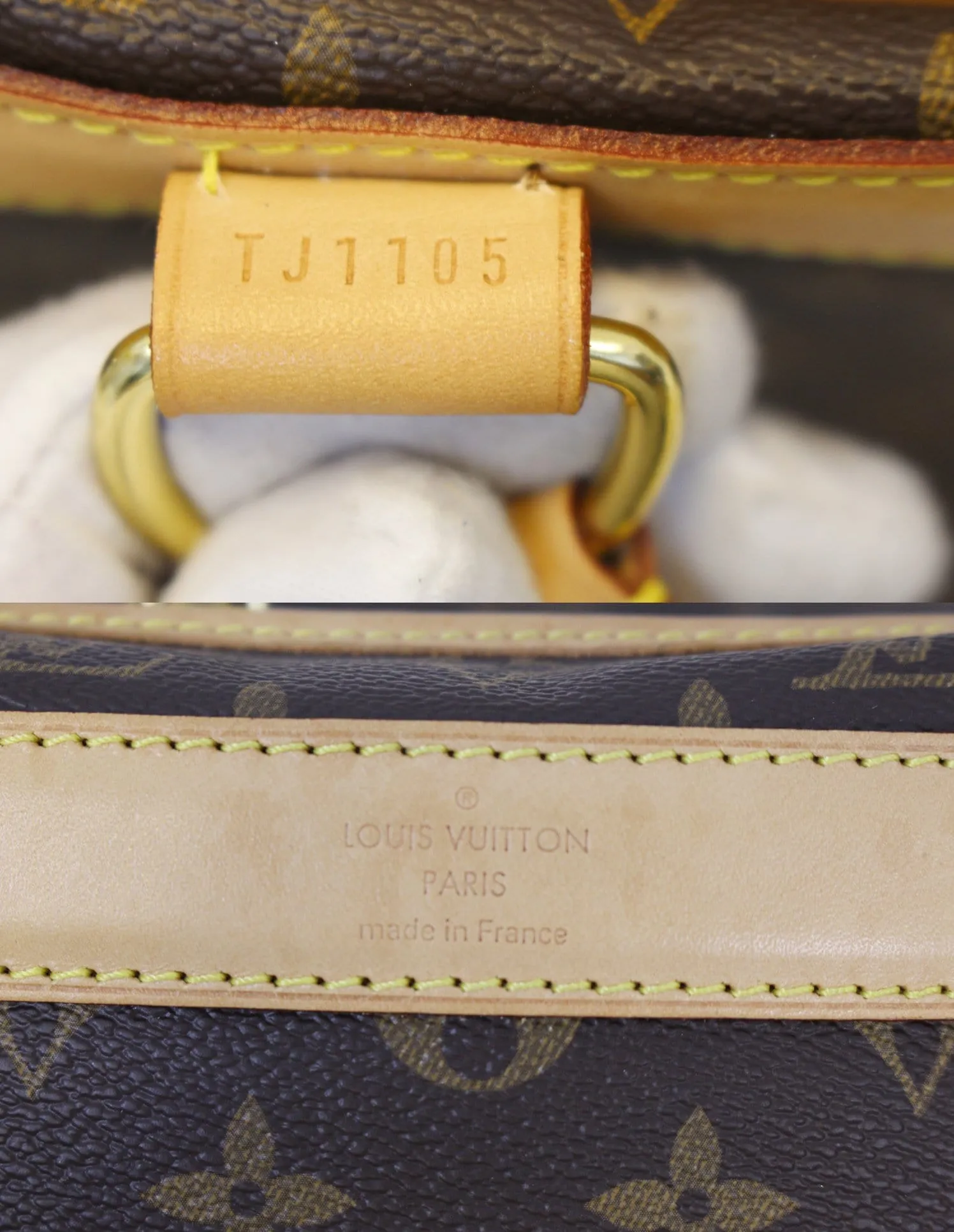 LOUIS VUITTON Sac Chien 50 Monogram Canvas  Dog Carrier