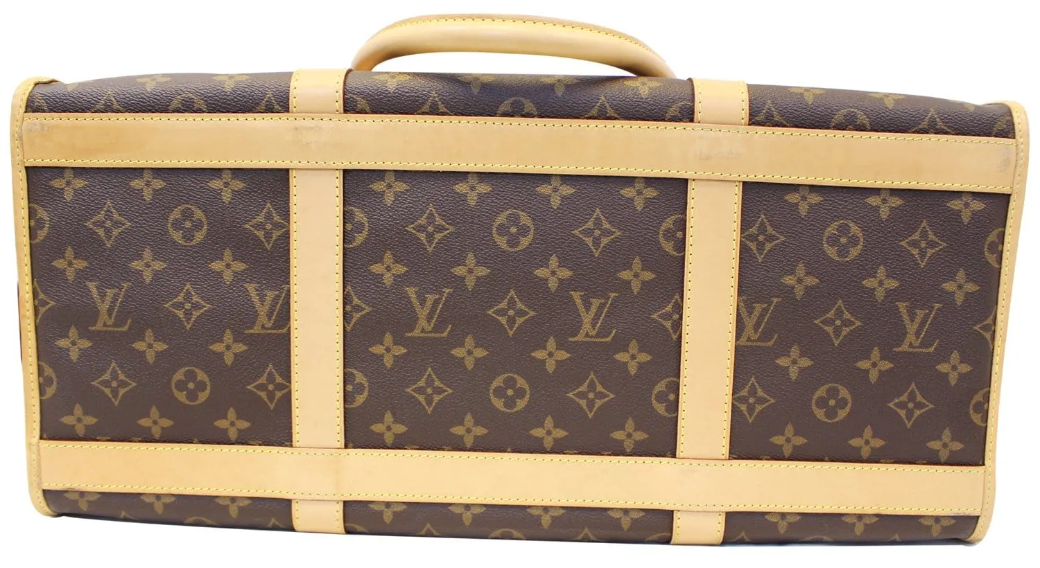 LOUIS VUITTON Sac Chien 50 Monogram Canvas  Dog Carrier