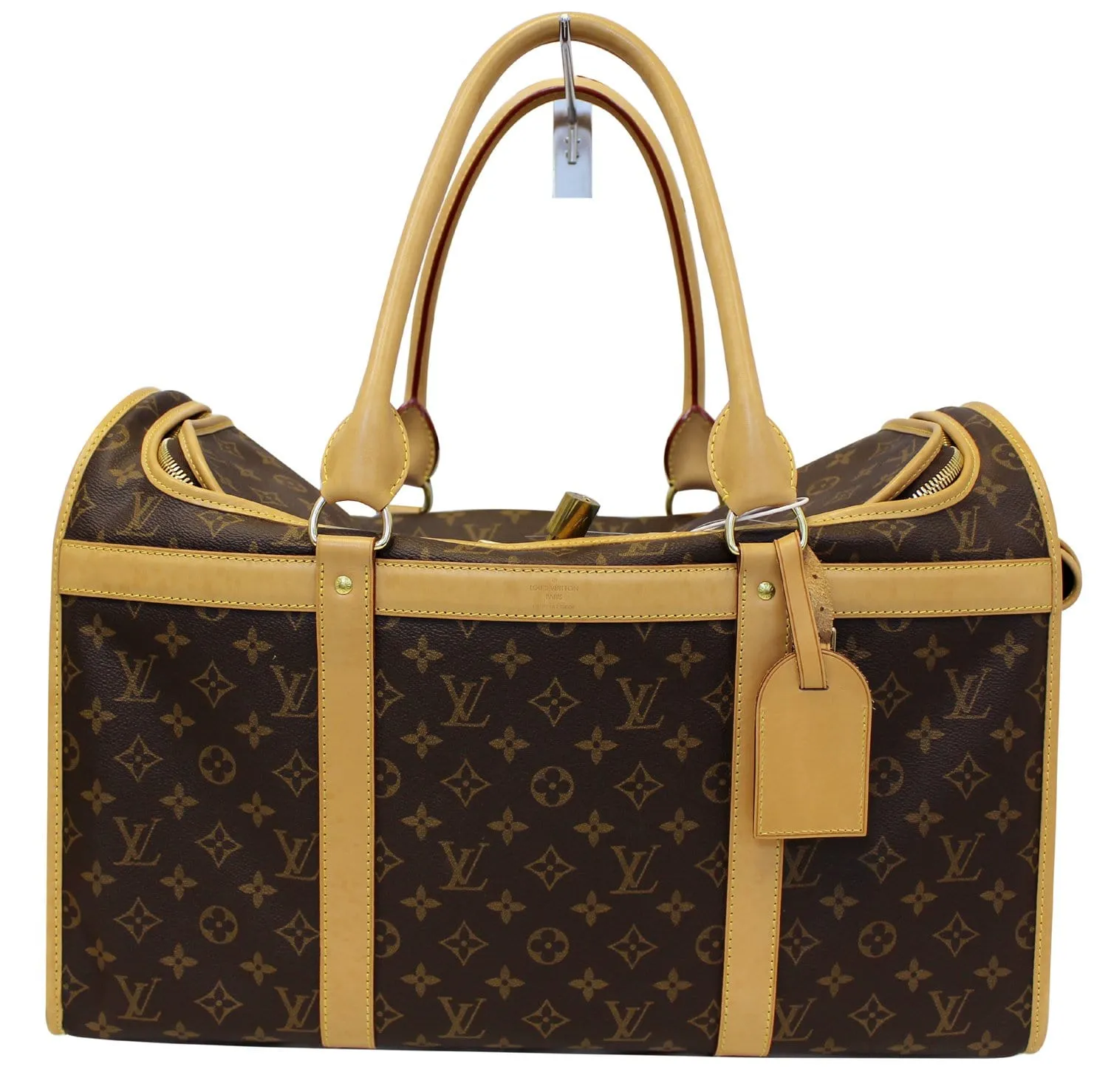 LOUIS VUITTON Sac Chien 50 Monogram Canvas  Dog Carrier
